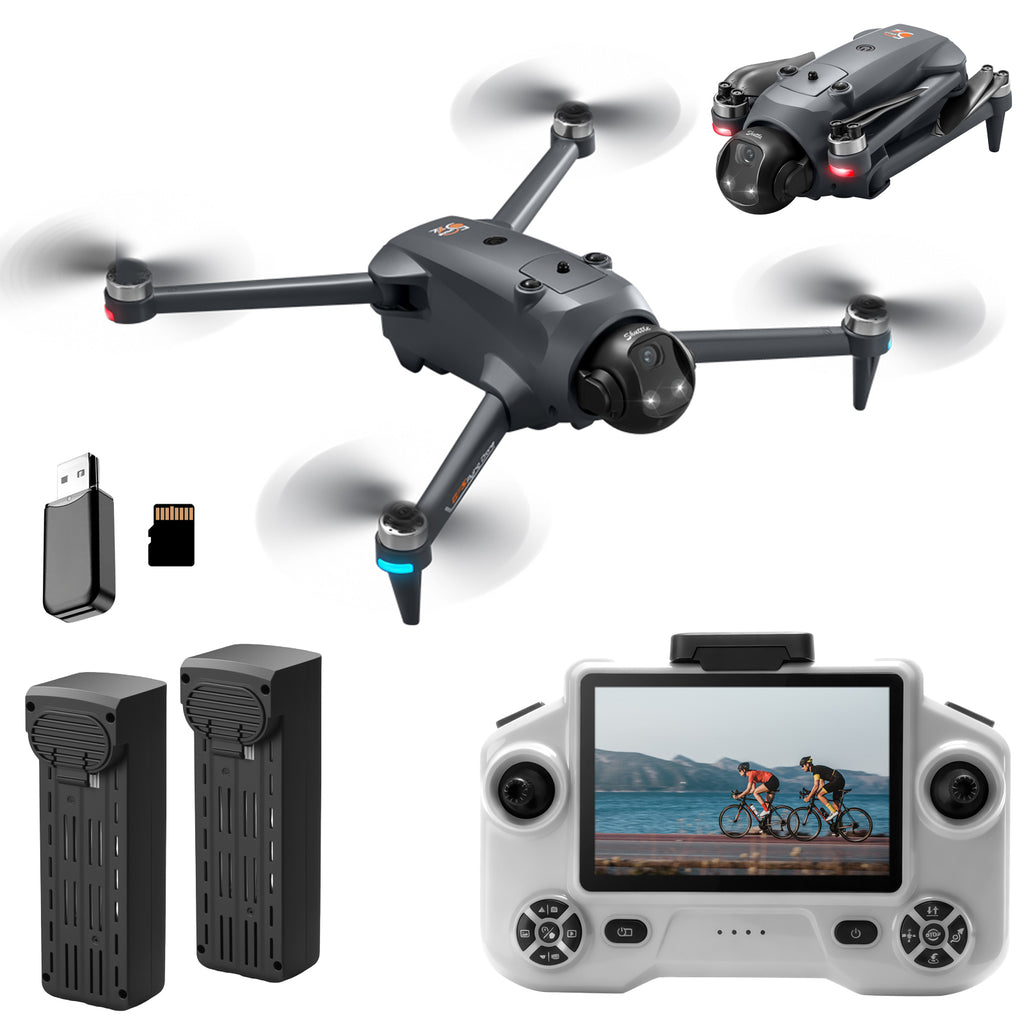 Condor GPS Drone | 4.5" Screen Remote, Brushless Motor, Obstacle Avoidanc, Flagship-Grade Drone.