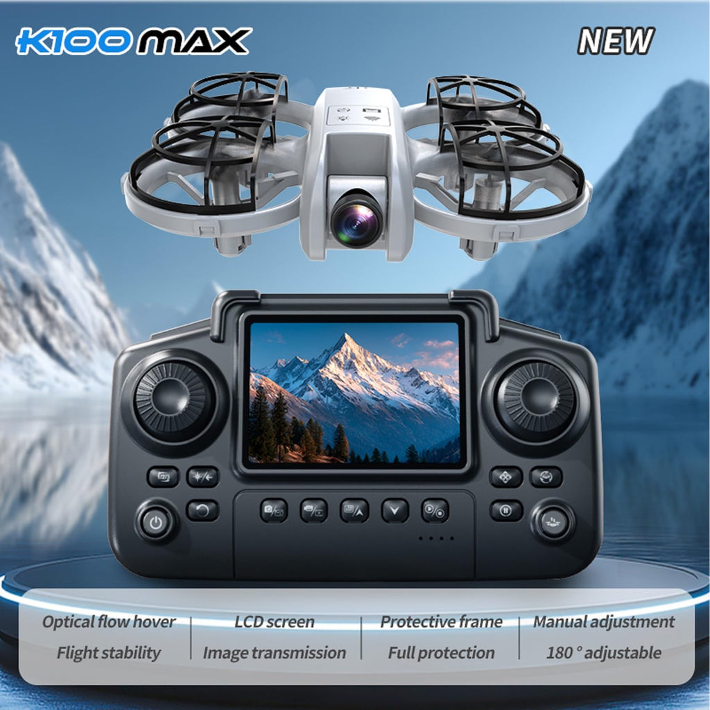 Hummingmoth Mini Drone | with Screen Controller Optical Flow Positioning for Beginners