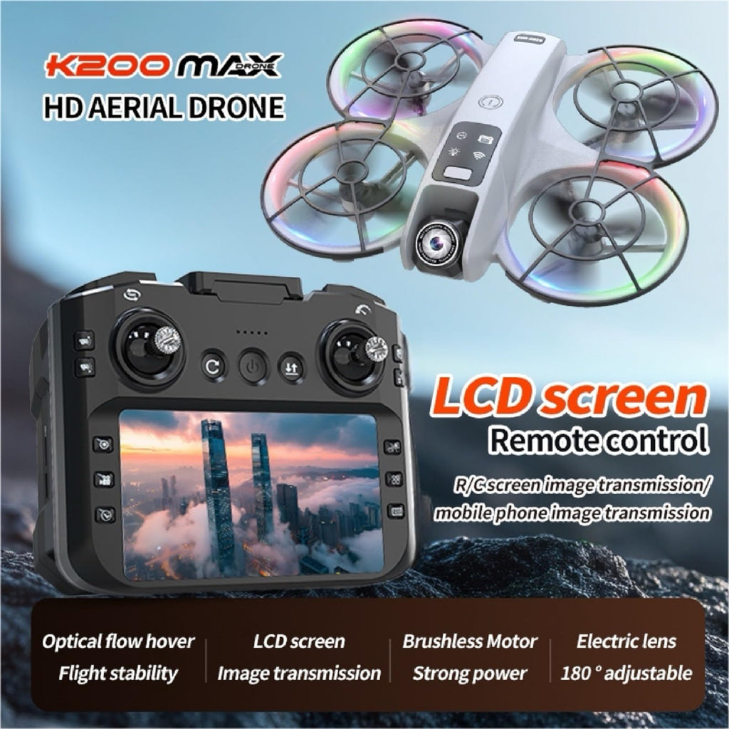 Hawkmoth Big Size Drone | 4.8" Screen Controller, Brushless Motor, Optical Flow Positioning.