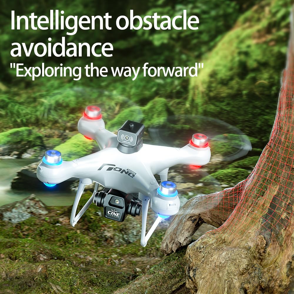Sprirt MINI Smart Drone | Screen Controller, No Phone Needed, Optical Flow Hovering for Beginner.