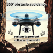 KY102 Drone with HD Dual Camera Screen Controller Stand for Beginners