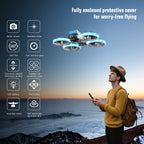 Goldfinch Smart Drone | with Screen Remote Control, Obstacle Avoidance, 2 batteries.