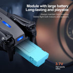 Sparrow99 Foldable Mini Drone | Screen Controller, Waypoint Flight, 360° Flip for Beginners