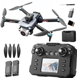 K6 Max Beginner Drone with Screen Controller Dual Camera Active Obstacle Avoidance
