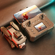 K6 Max Beginner Drone with Screen Controller Dual Camera Active Obstacle Avoidance