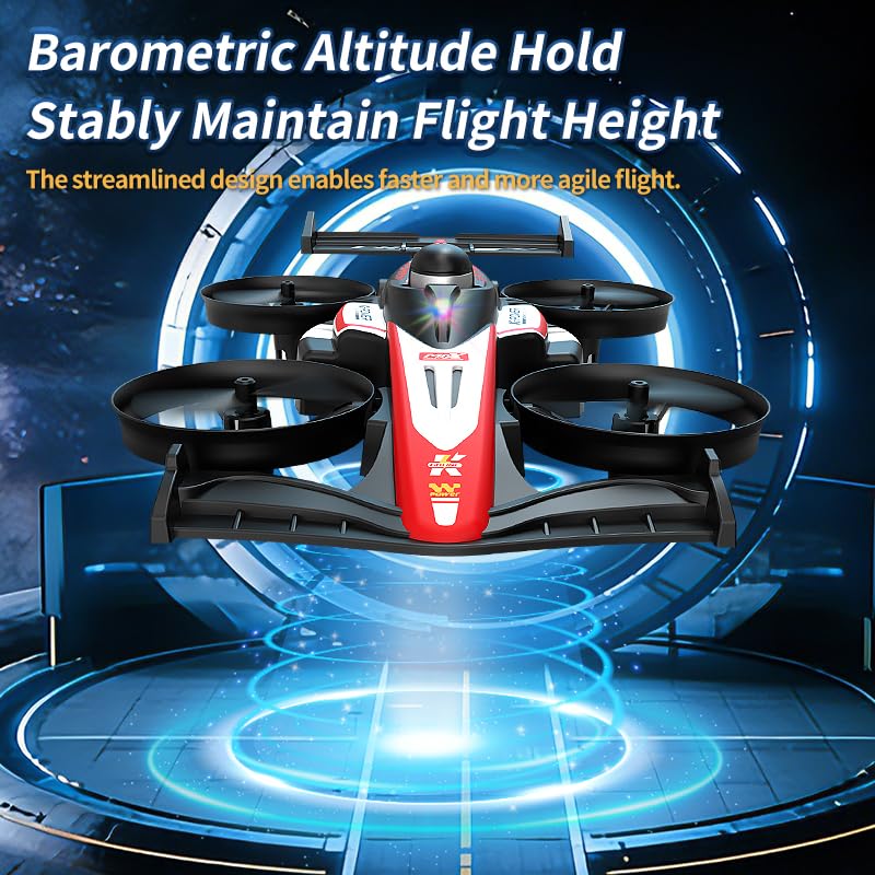 F1 MAX Drone | Race Car Styled Drone, 2.4G Remote Control.