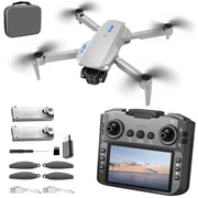 E88 GT Drone with HD Dual Camera 4.92 Inch Large Screen Controller