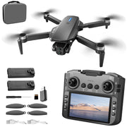 E88 GT Drone with HD Dual Camera 4.92 Inch Large Screen Controller