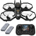 Merlin FPV Drone | Screen Remote, Active Obstacle Avoidance, Altitude Hold, 360° Flip