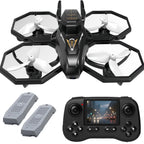 Merlin FPV Drone | Screen Remote, Active Obstacle Avoidance, Altitude Hold, 360° Flip
