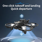 Merlin FPV Drone | Screen Remote, Active Obstacle Avoidance, Altitude Hold, 360° Flip