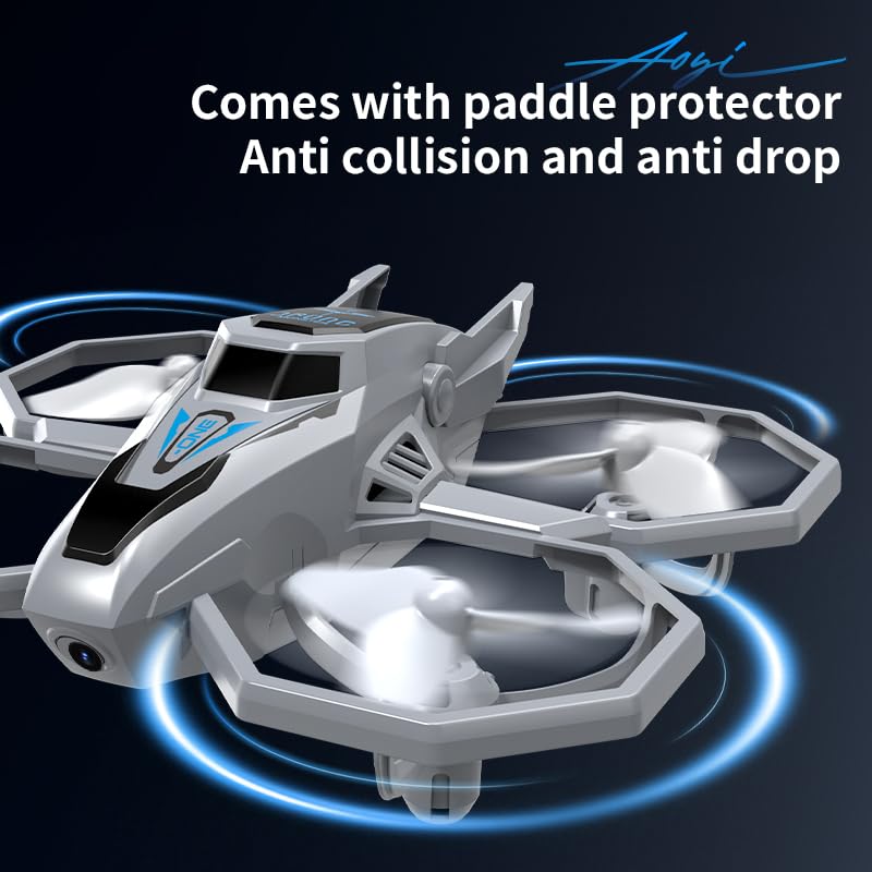 Merlin FPV Drone | Screen Remote, Active Obstacle Avoidance, Altitude Hold, 360° Flip