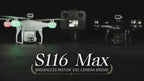 Spirit202 GPS Drone | Screen Remote, Brushless Motor, One Key Take Off & Landing