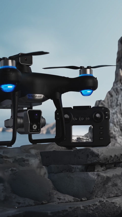 Spirit102 Drone | Screen Controller, 2 Batteries, Included SD Card