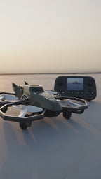 Merlin FPV Drone | Screen Remote, Active Obstacle Avoidance, Altitude Hold, 360° Flip