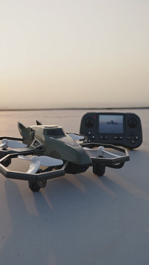 Merlin FPV Drone | Screen Remote, Active Obstacle Avoidance, Altitude Hold, 360° Flip